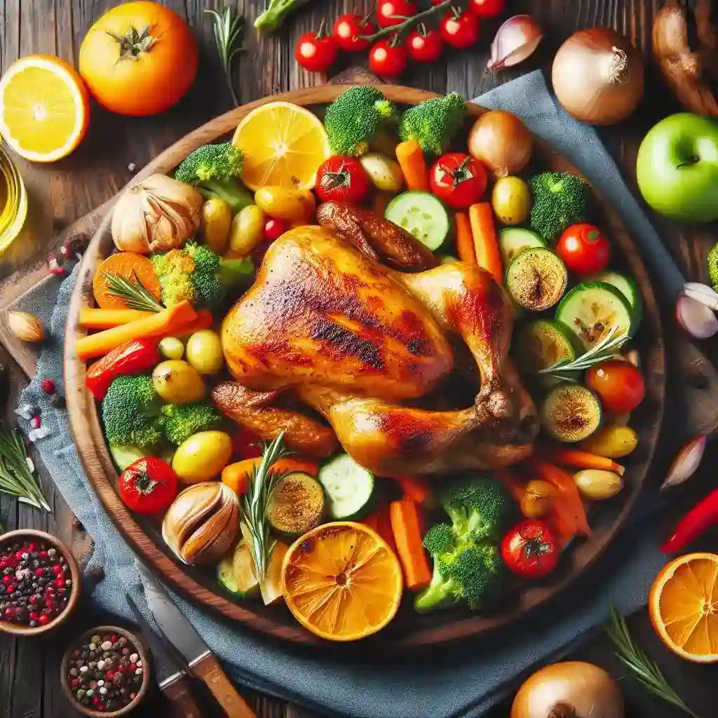 Imagen de pollo a la brasa